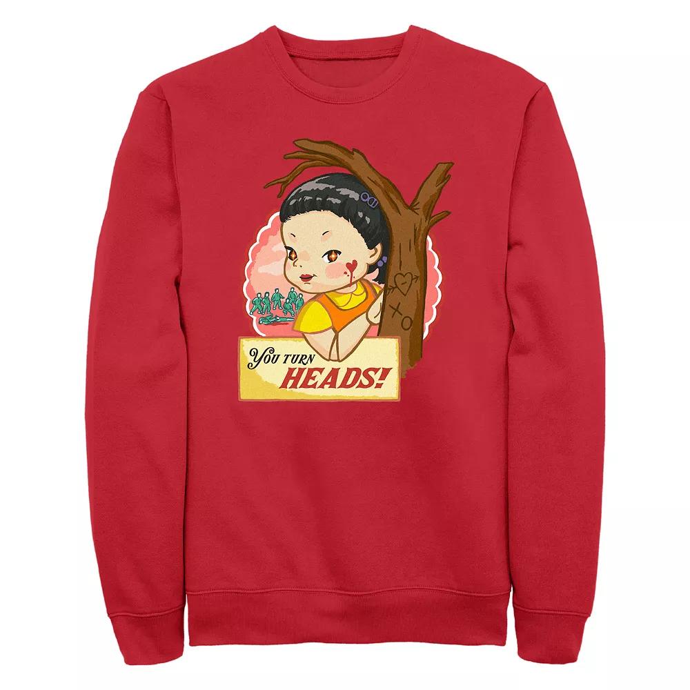 Men's Squid Game You Turn Heads Graphic Fleece,  Product Image