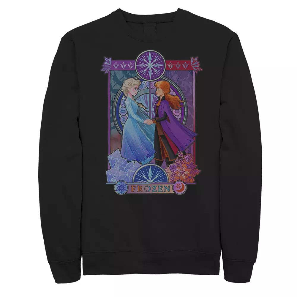 Men's Stranger Things Group Shot Box Up Logo Sweatshirt,  Product Image