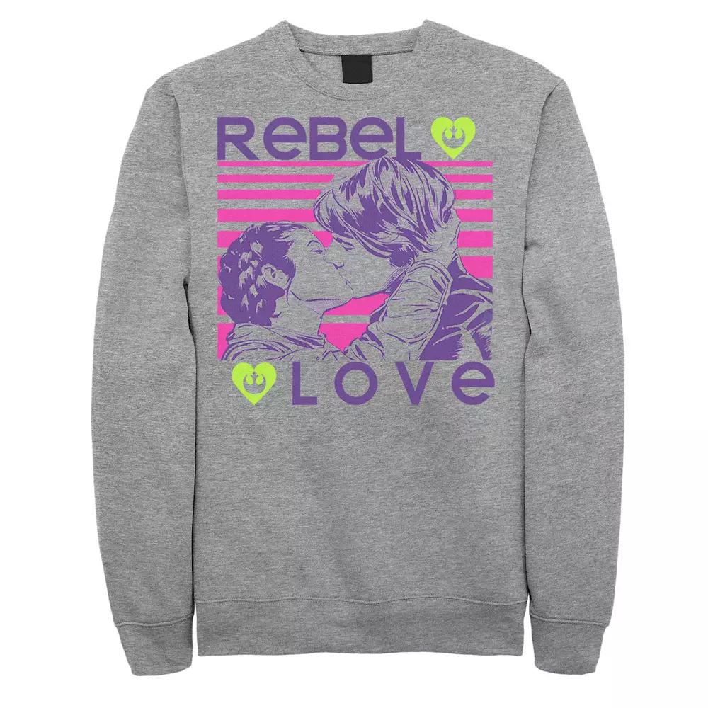 Men's Star Wars Rebel Love Valentines Day Sweatshirt,  Product Image