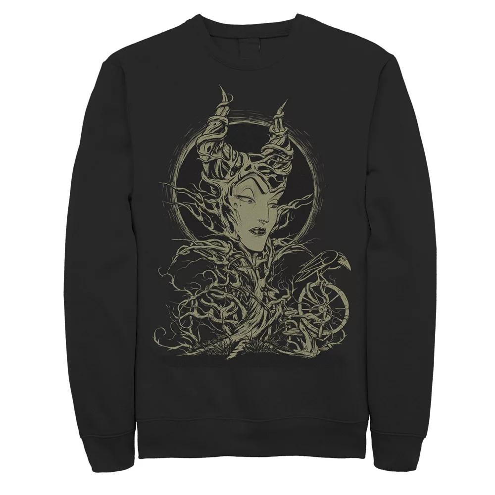 Disney's Sleeping Beauty Maleficent Men's Crow Branches Sweatshirt,  Product Image