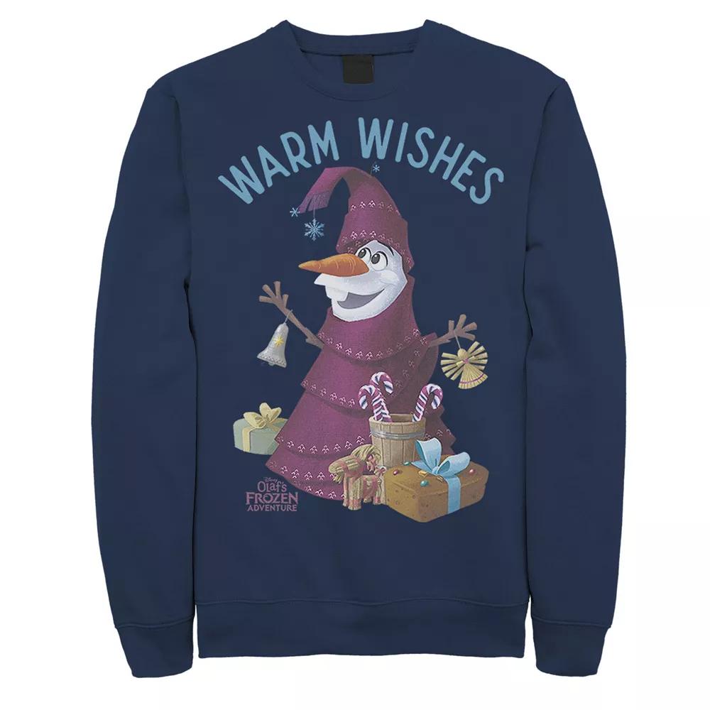 Disney's Frozen Olaf Warm Wishes Christmas Tree Men's Sweatshirt,  Product Image