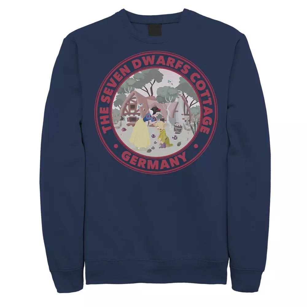 Big & Tall Cuphead Cagney Flower Pose Sweatshirt, Mens Blue Product Image