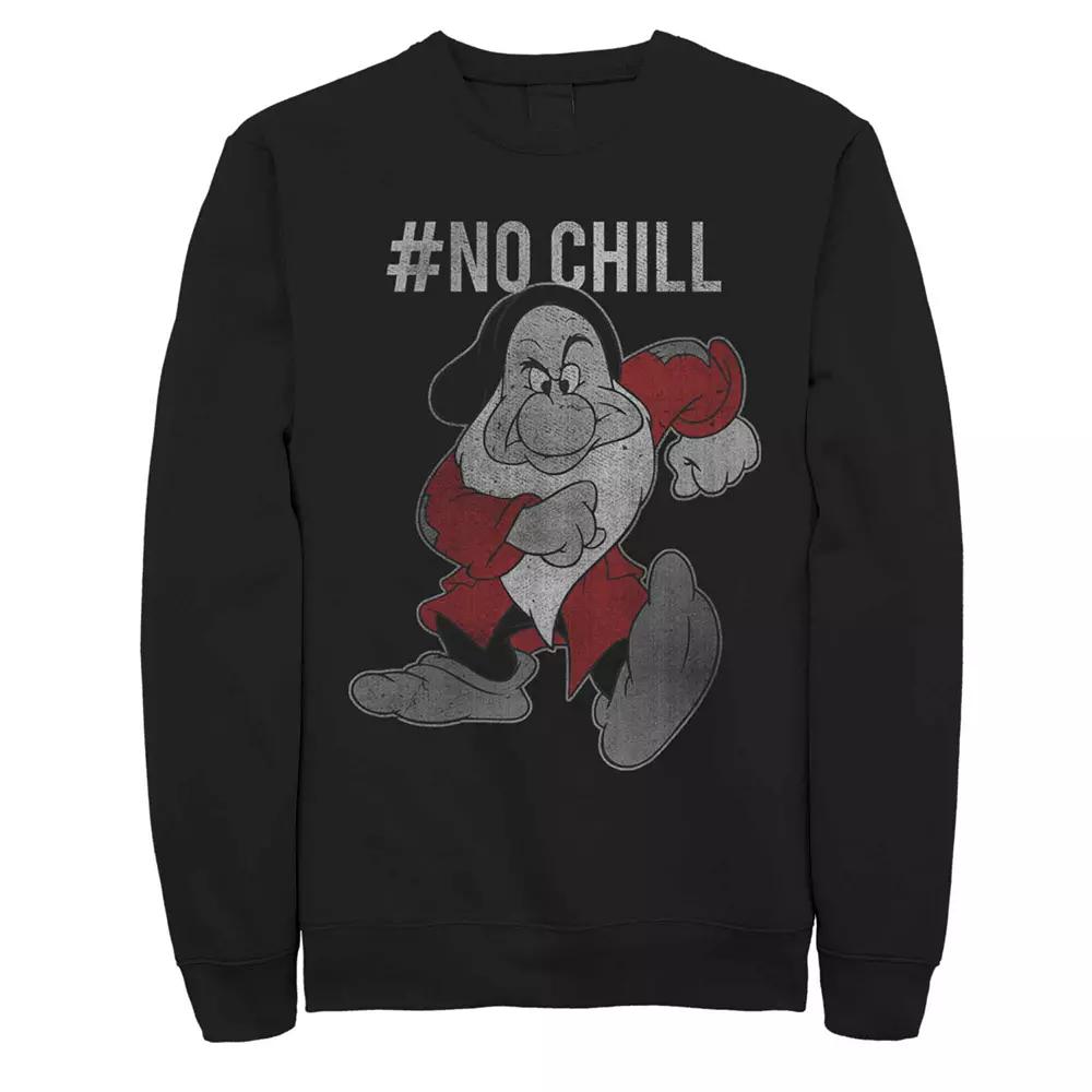 Disney's Snow White Grumpy No Chill Men's Fleece Sweater,  Product Image