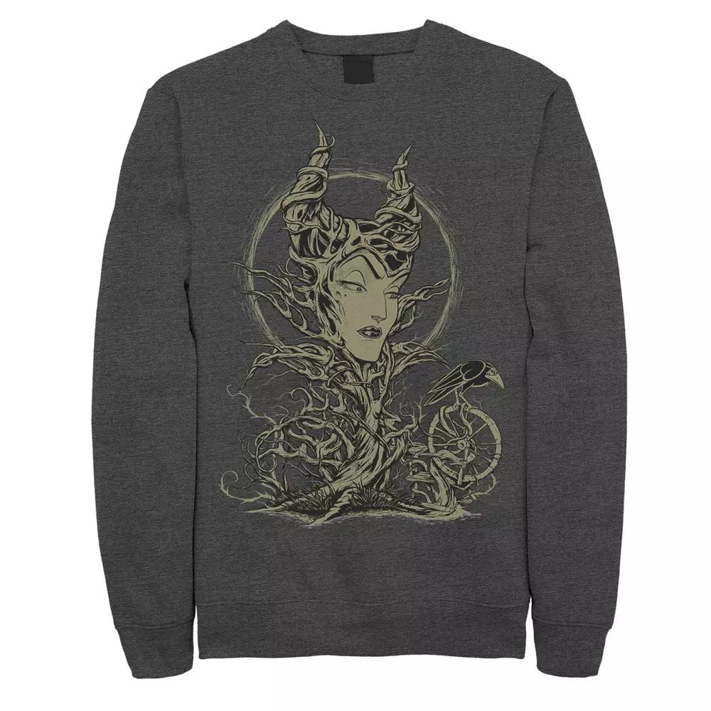 Disney's Sleeping Beauty Maleficent Men's Crow Branches Sweatshirt,  Product Image