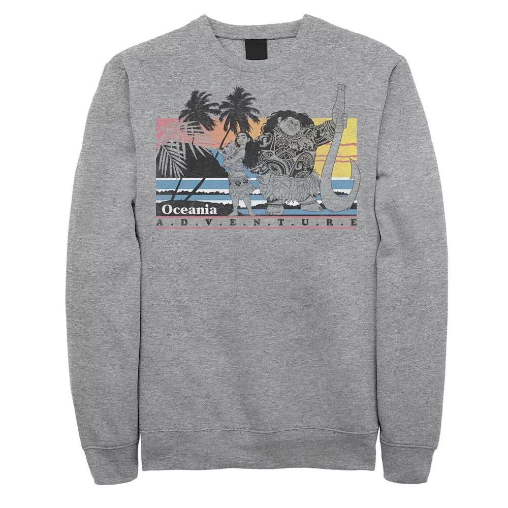 Disney's Moana Maui Pua Men's Oceania Adventure Vintage Sweatshirt,  Product Image