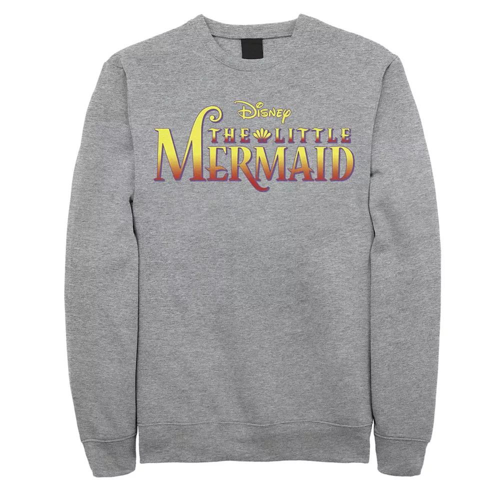 Disney's The Little Mermaid Men's Classic Logo Sweatshirt,  Product Image