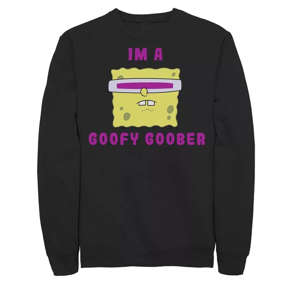 Men's Nickelodeon SpongeBob SquarePants I'm A Goofy Goober Portrait Fleece,  Product Image