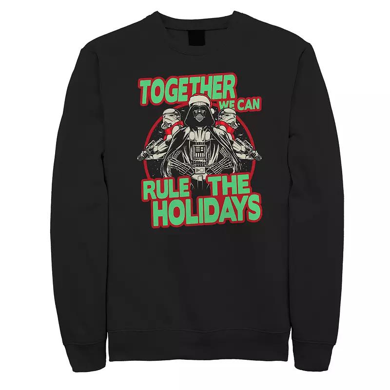 Men's Marvel Deadpool Merry Chimichangas Hanging Holiday Graphic Fleece Pullover,  Product Image