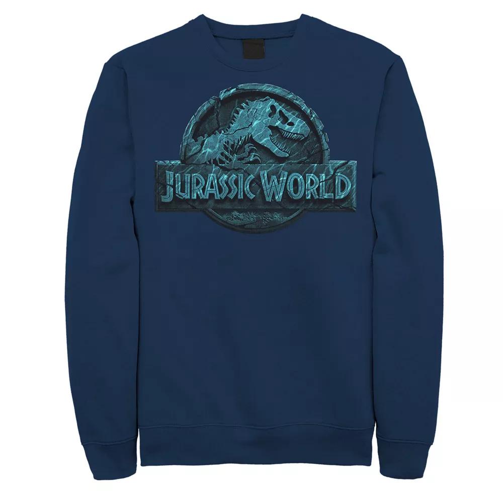 Men's Jurassic Park Isla Nublar Badge Retro Sweatshirt,  Product Image
