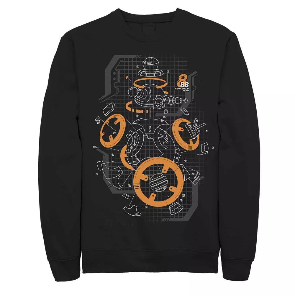 Men's Star Wars BB-8 Sweatshirt,  Product Image
