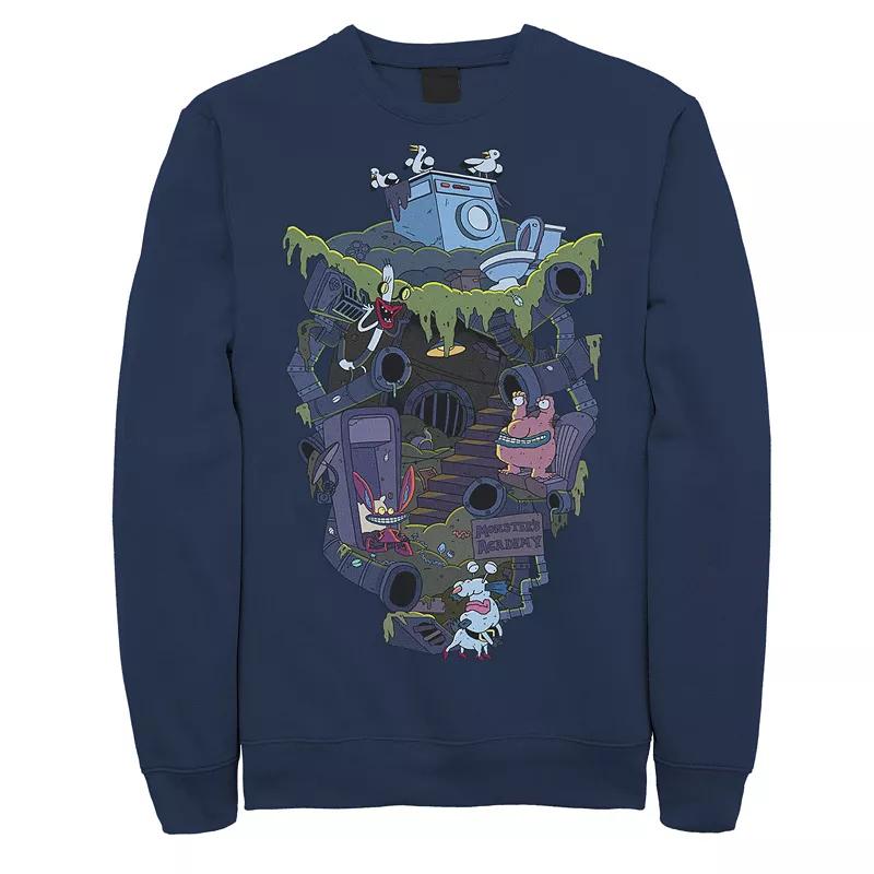 Men's Nickelodeon Aaahh!!! Real Monsters Underground Academy Sweatshirt,  Product Image