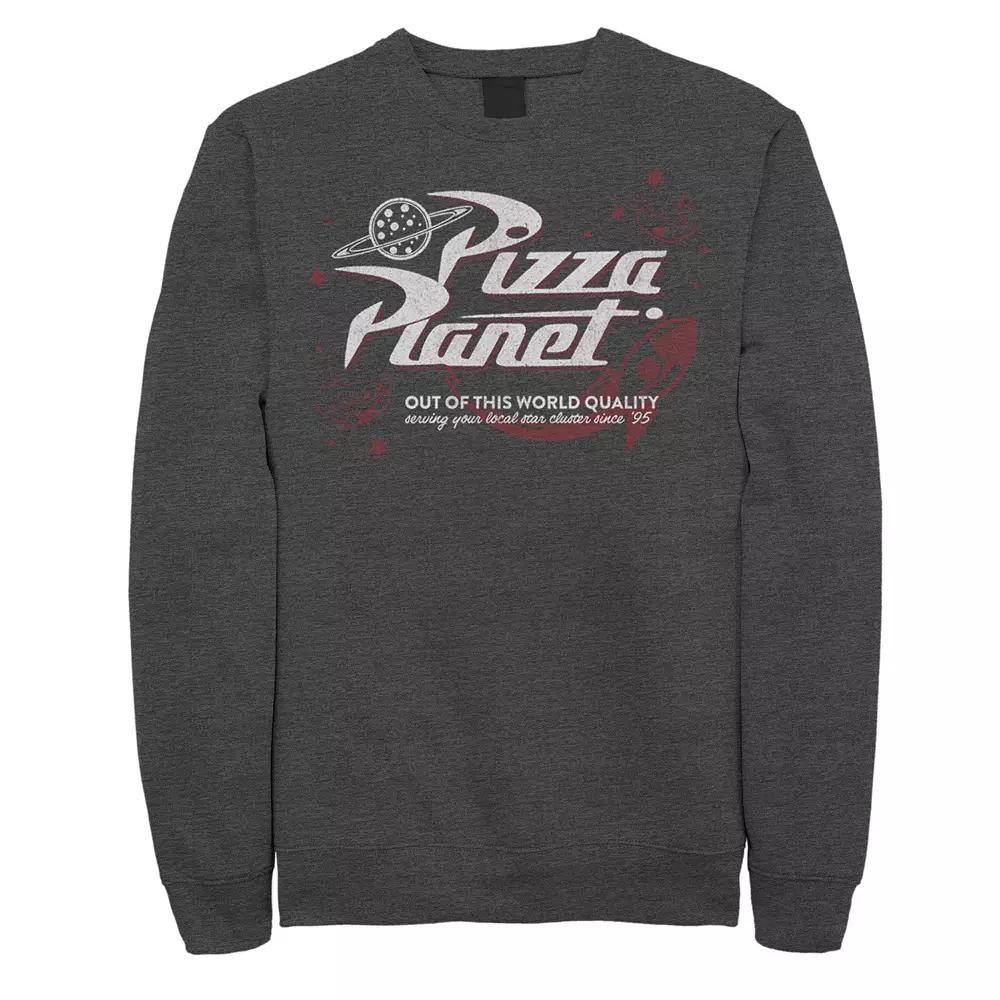 Disney / Pixar's Toy Story Men's Vintage Pizza Planet Logo Sweatshirt,  Product Image