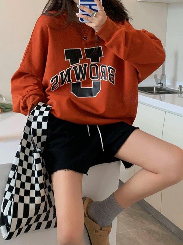 Oversized Logo Sweatshirt Product Image