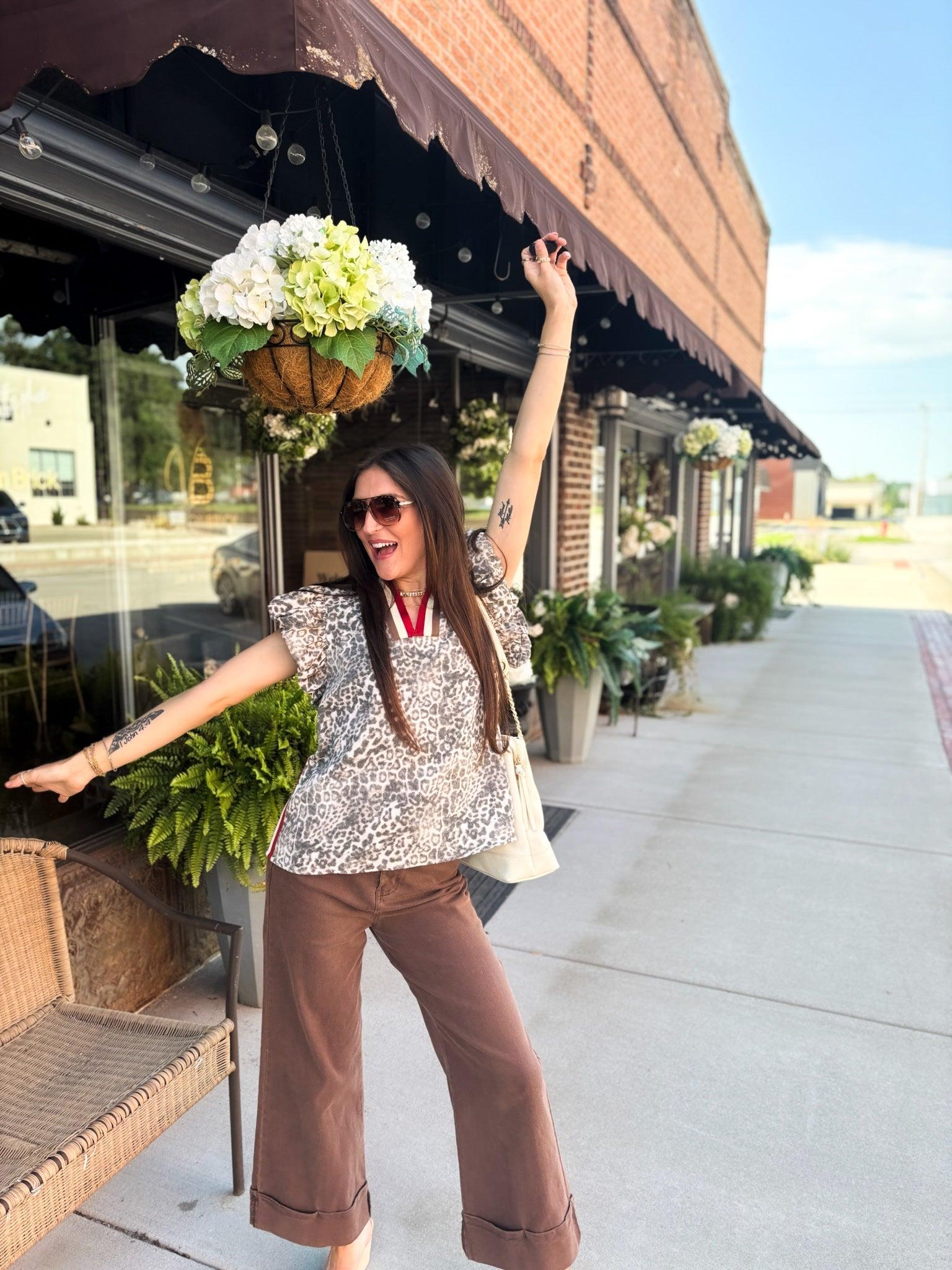 Savanna Stripe Top Product Image