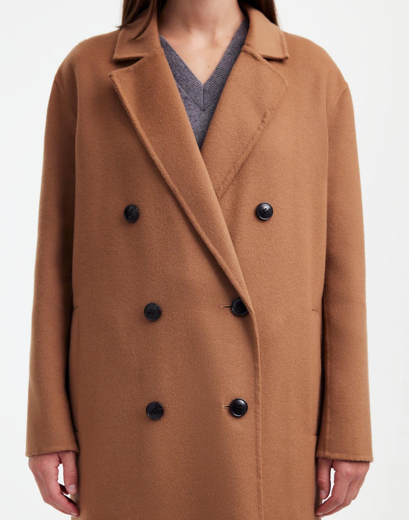 Double-Faced Brushed Long Coat Product Image