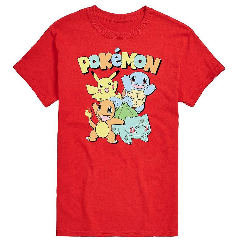 Men's Pokemon Muted Tee,  Product Image