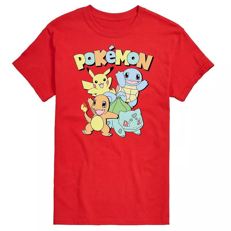 Men's Pokemon Muted Tee,  Product Image