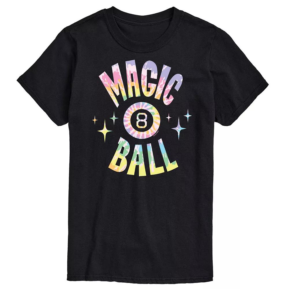 Big & Tall Magic 8 Ball Tie Dye Graphic Tee, Men's,  Product Image