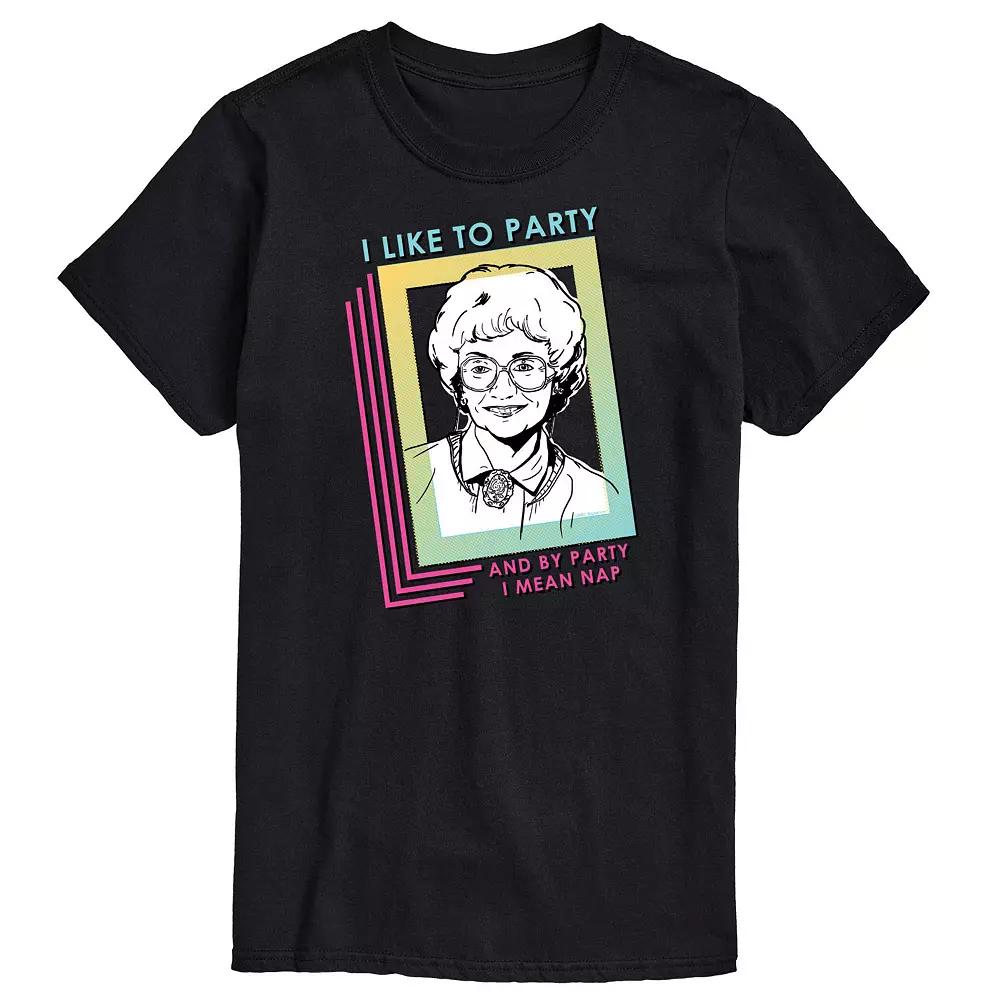 Men's Golden Girls Party Nap Tee,  Product Image