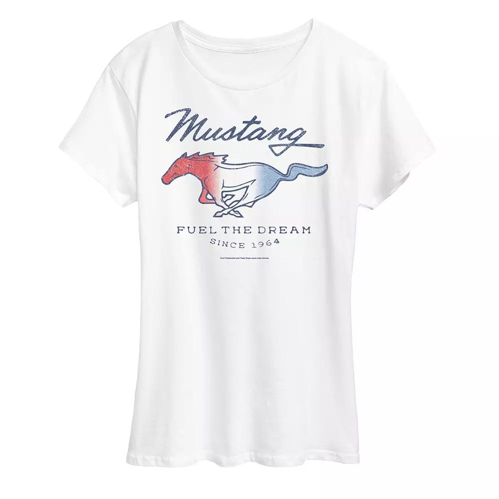 Women's Ford Mustang Fuel The Dream 1964 Graphic Tee,  Product Image