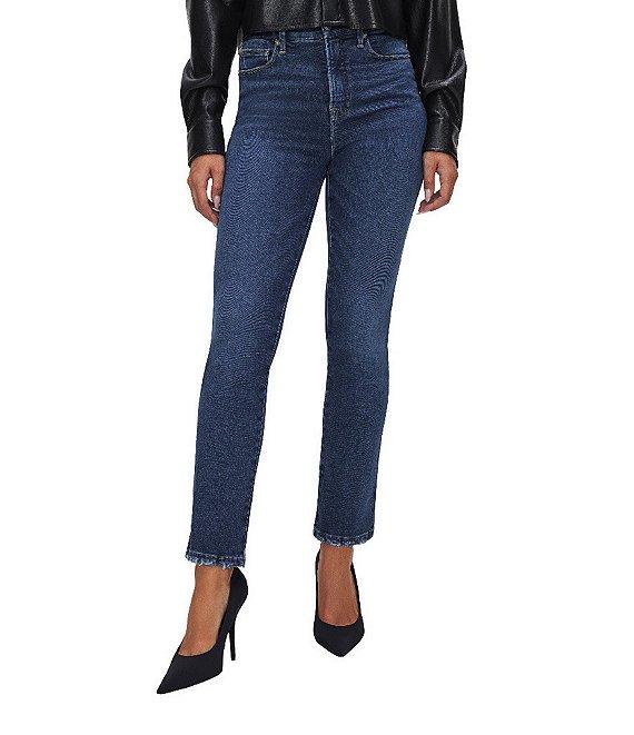 Good American Good Legs Straight Denim Jeans Product Image