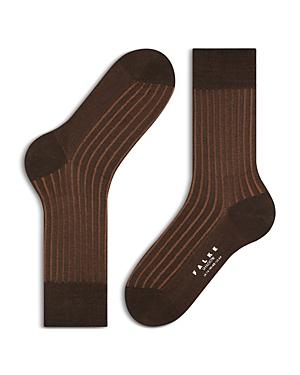 Falke Shadow Mercerized Cotton & Nylon Dress Socks Product Image