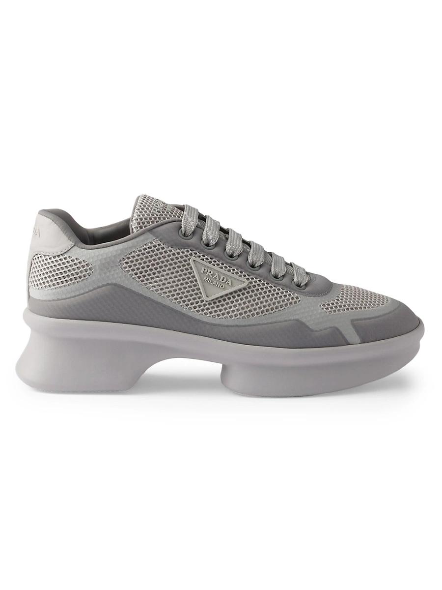 Womens Re-Nylon and Mesh Fabric Sneakers Product Image