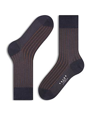Falke Shadow Mercerized Cotton & Nylon Dress Socks Product Image
