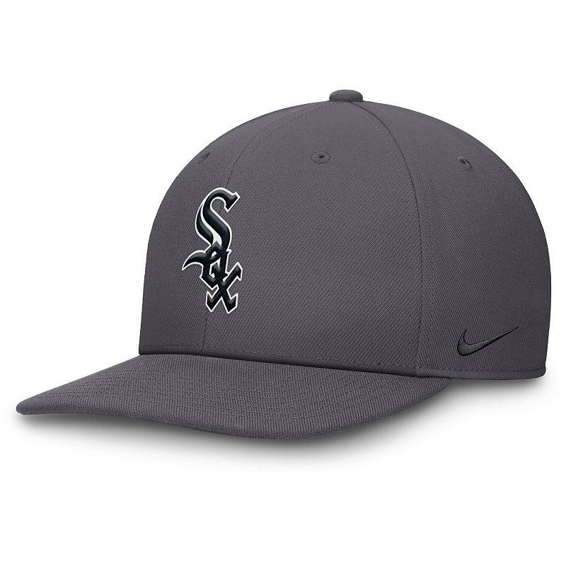 Men's Nike Gray Chicago White Sox Pro Performance Snapback Hat,  Product Image