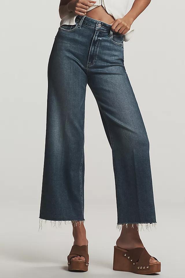 PAIGE Anessa High-Rise Crop Wide Leg Jeans Product Image