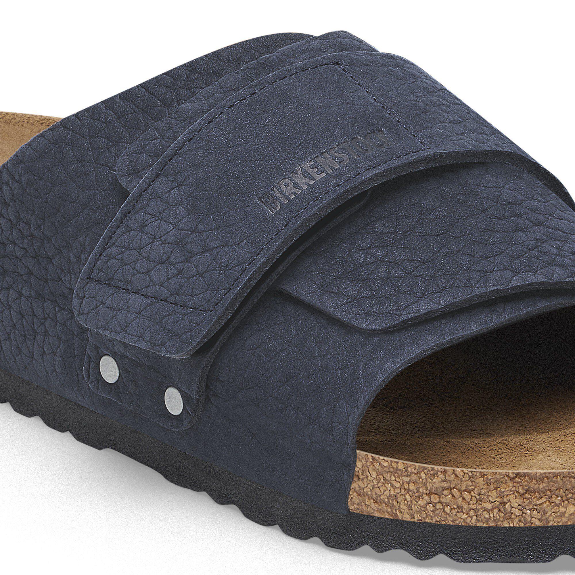 Kyoto Nubuck Leather Midnight Blue Product Image