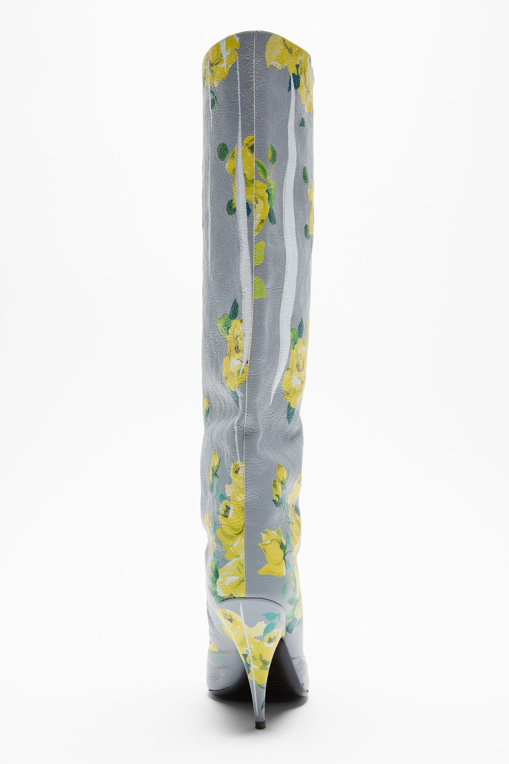 Leather boots open toe Product Image