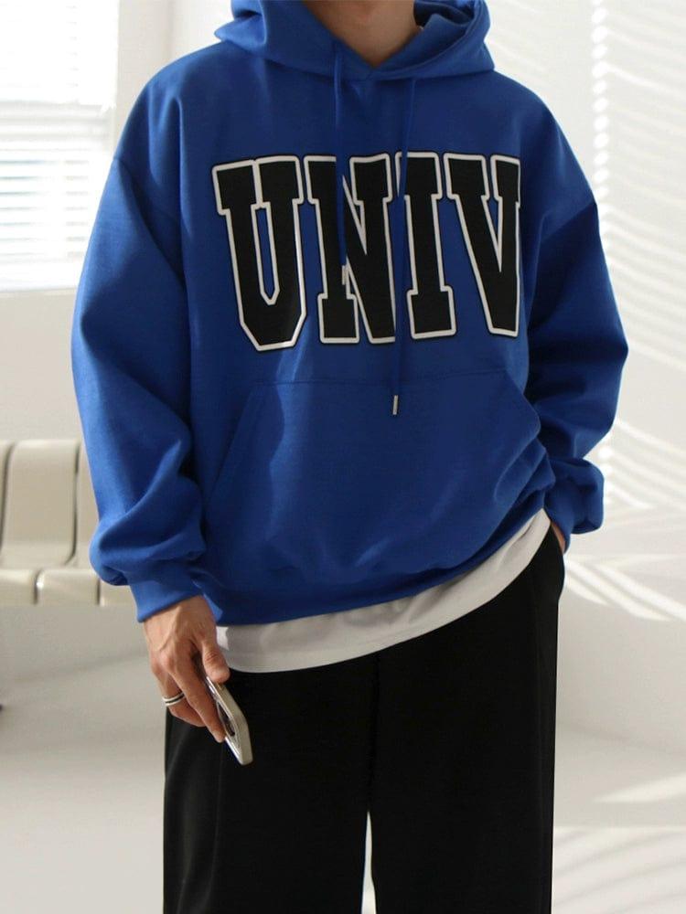 RT No. 11936 UNIV LETTERED PULLOVER HOODIE Product Image