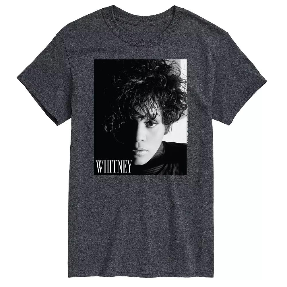 Big & Tall Whitney Houston Tee Tee, Men's,  Product Image