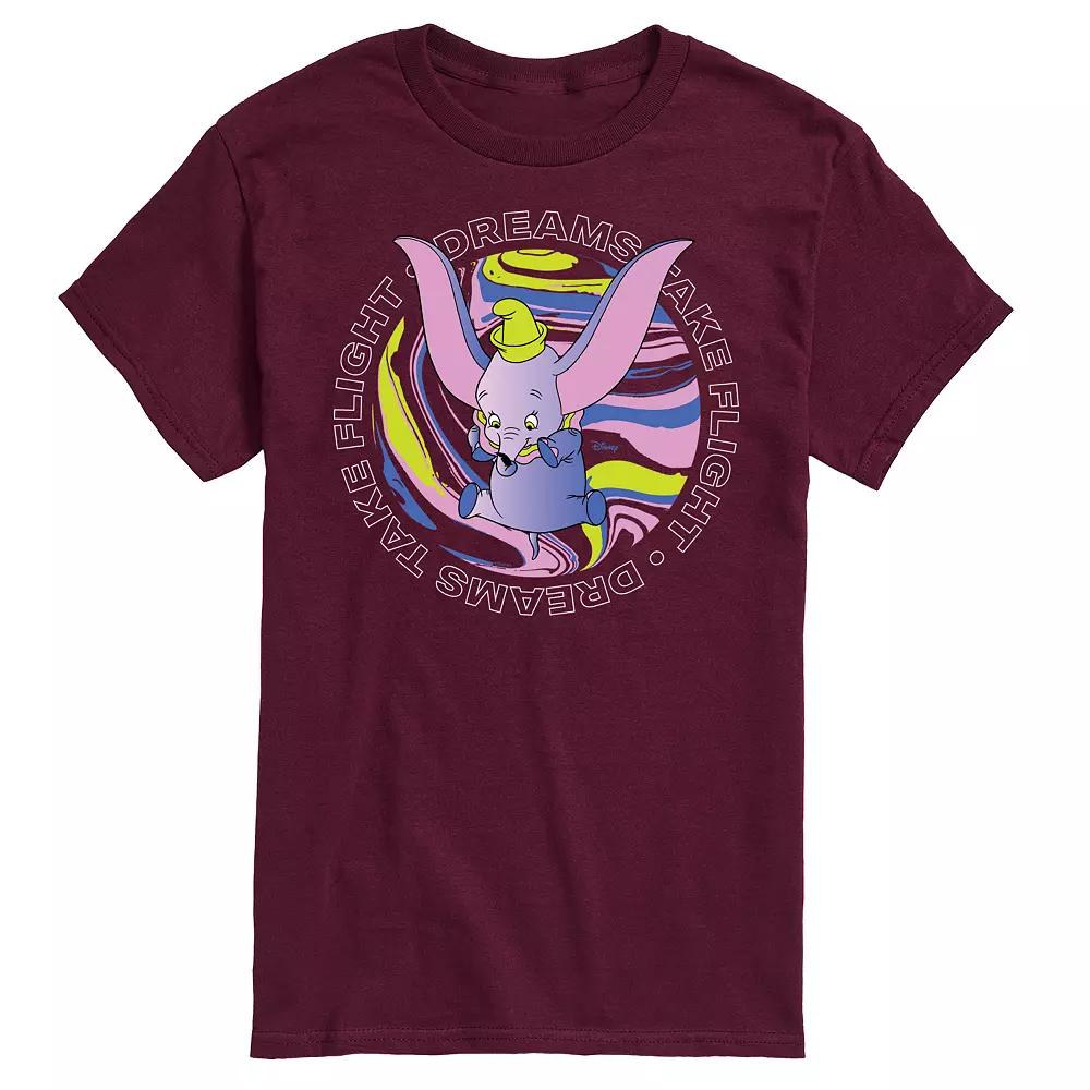 Disney's Dumbo Men's Dreams Take Flight Graphic Tee,  Product Image