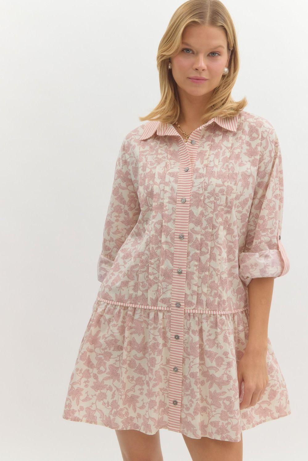 Sunday Rosè Mini Dress Product Image