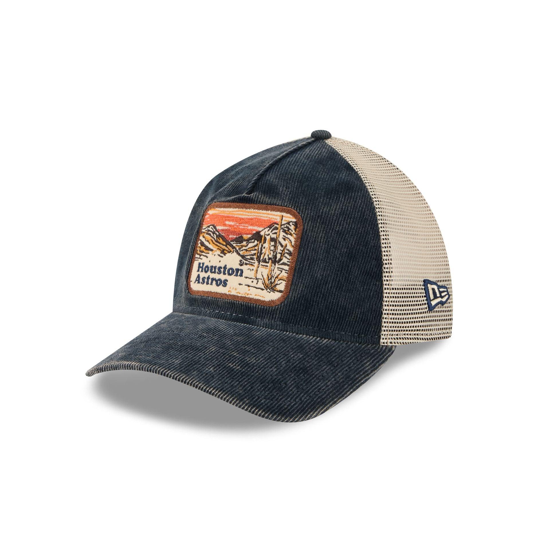 Detroit Tigers Vintage Landscape 9TWENTY A-Frame Trucker Hat Male Product Image