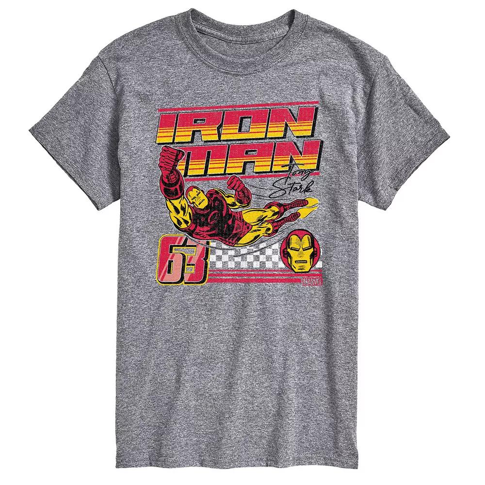 Men's Marvel Iron Man Est. 63 Racing Graphic Tee,  Product Image