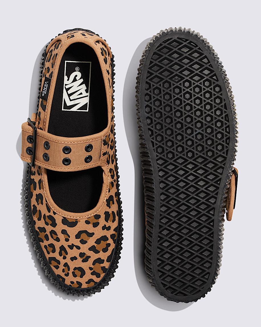 Mary Jane Creeper Shoe in Grunge Core Tan Leopard| Vans US Product Image