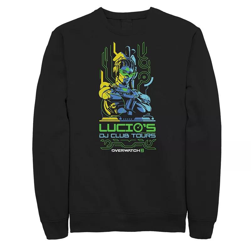 Men's Star Wars Que La Fuerza Te Acompane Yellow Text Sweatshirt,  Product Image