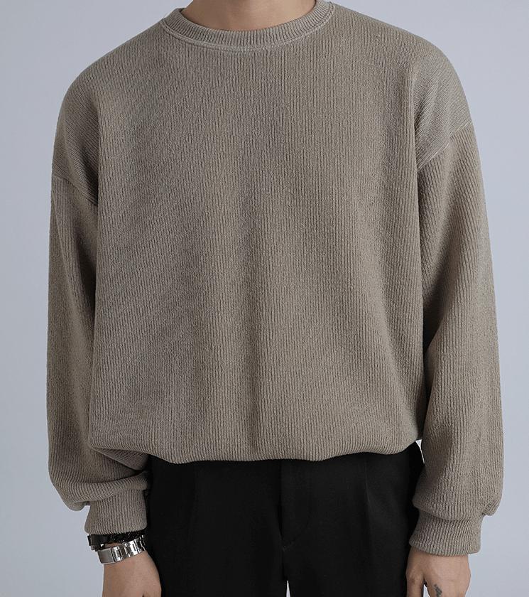 RT No. 3204 ROUND NECK SWEATER Product Image
