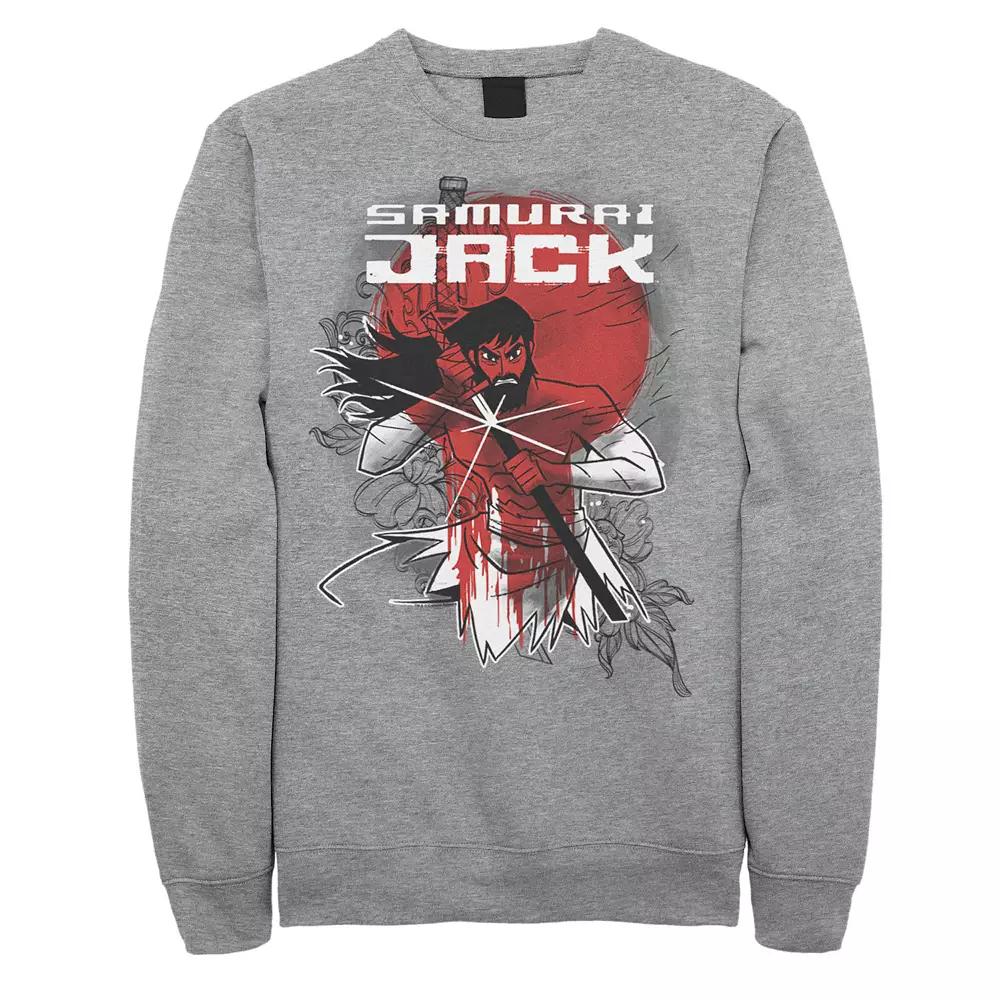 Men's Cartoon Network Samurai Jack Wounded Warrior Fights Again Fleece Top,  Product Image