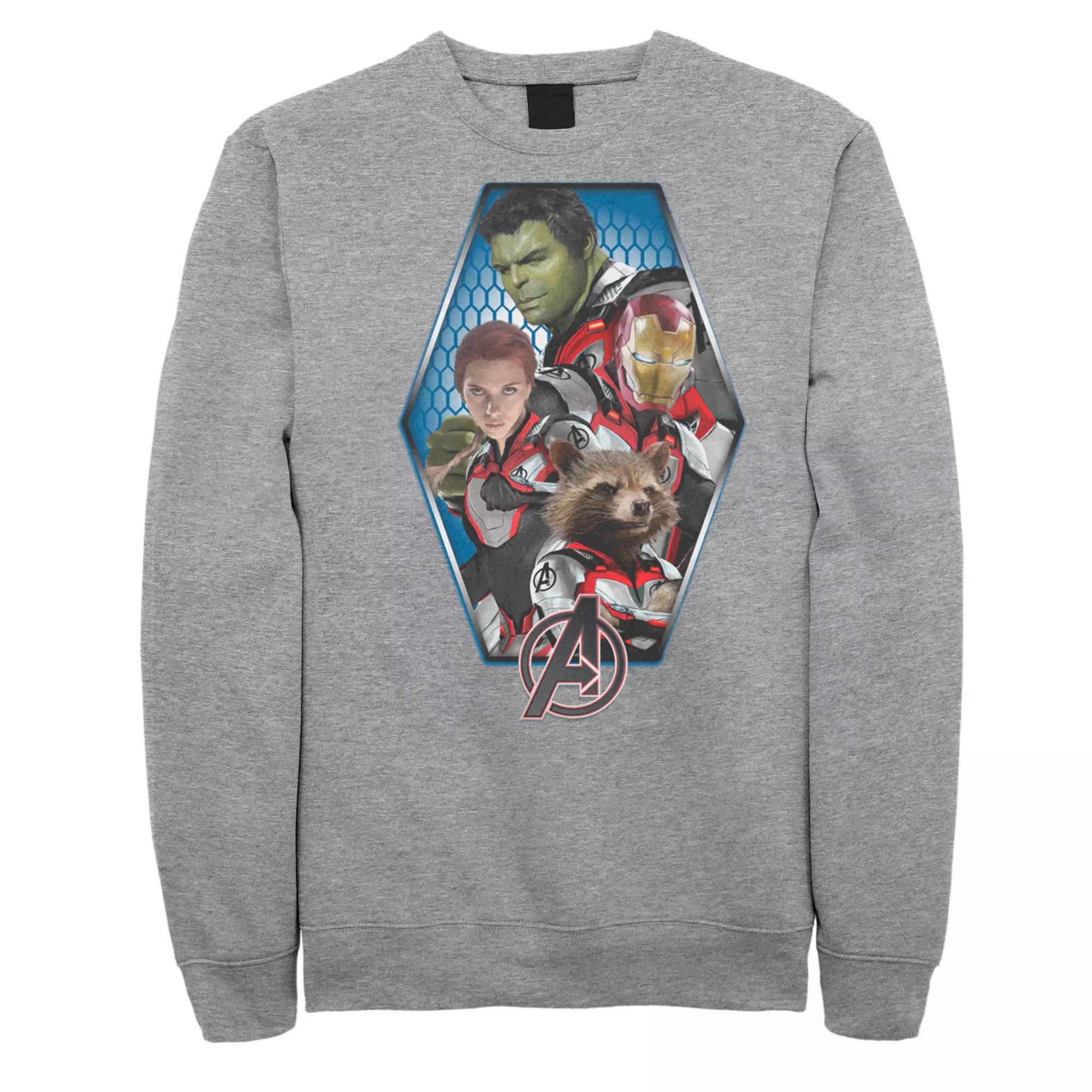 Men's Marvel Avengers Endgame Group Pose Sweatshirt,  Product Image