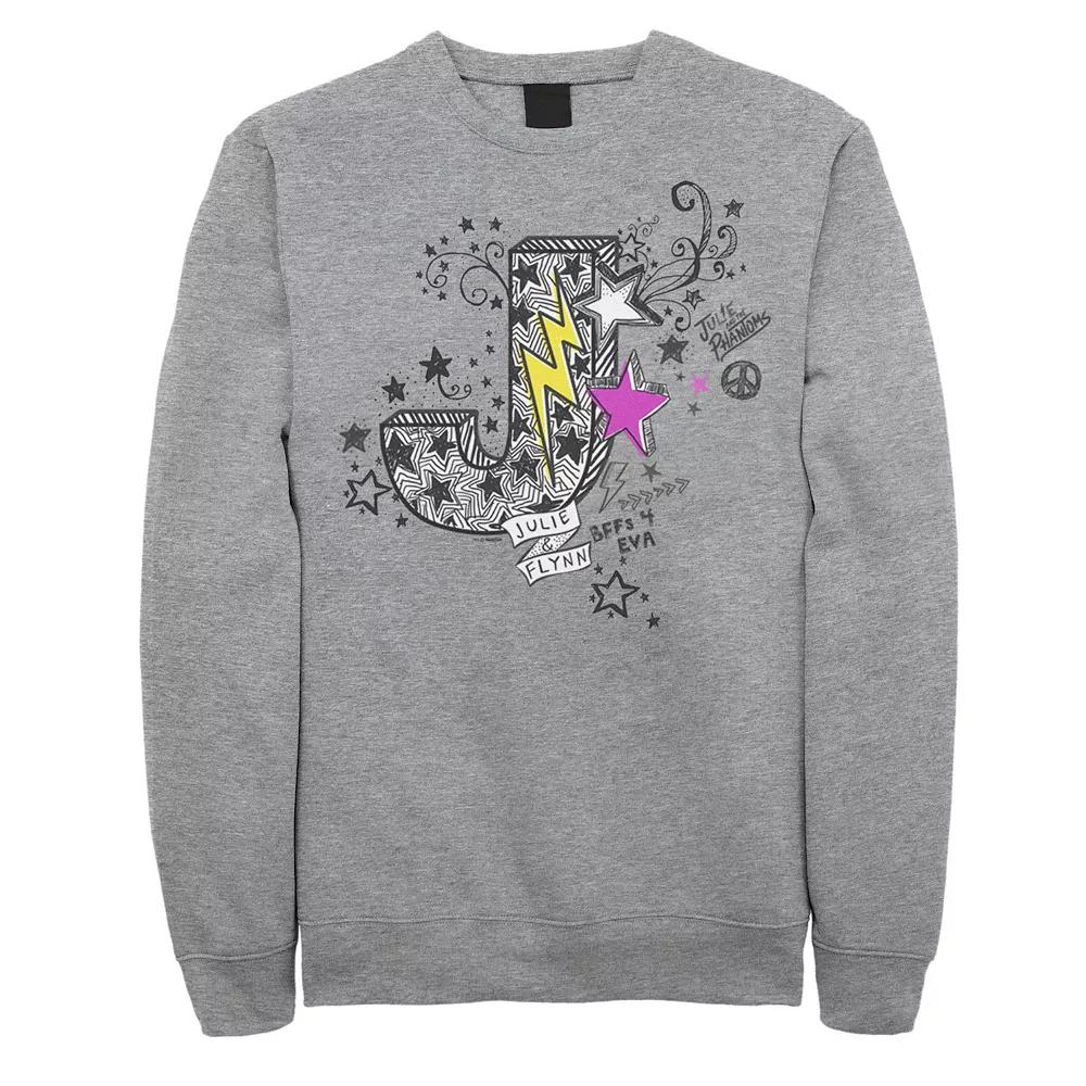 Men's Julie And The Phantoms Julie & Flynn J Sketch Sweatshirt,  Product Image