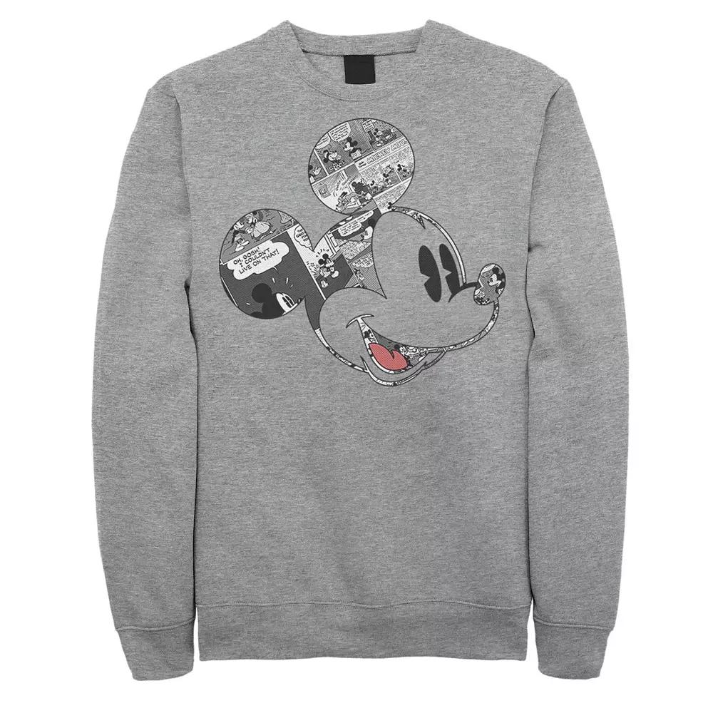 Disney's Mickey And Friends Mickey Men's Comic Fill Sweatshirt,  Product Image
