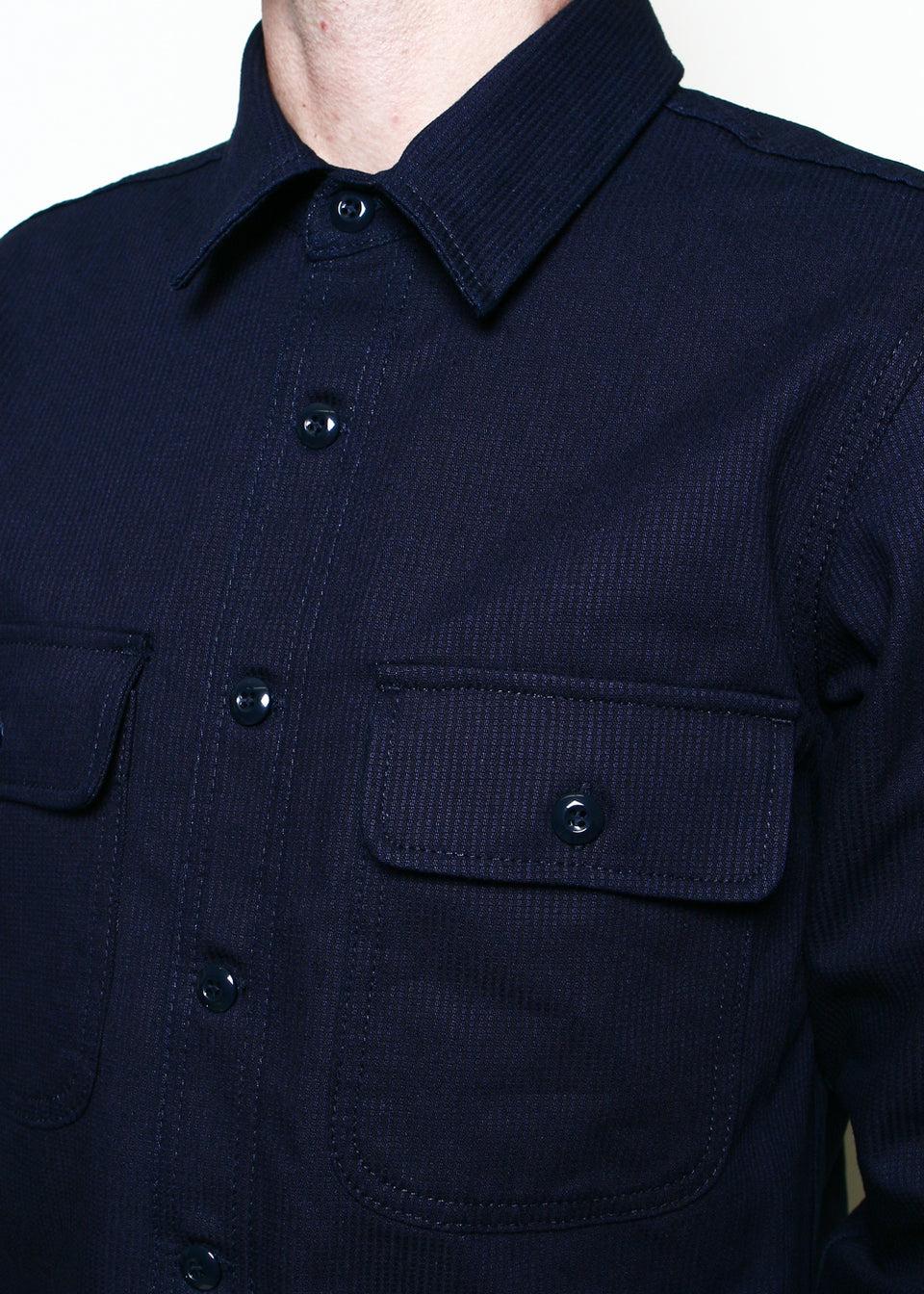 Field Shirt // Indigo Whip Cord Product Image