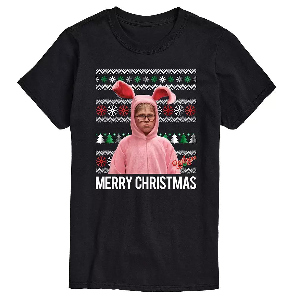 Big & Tall A Christmas Story Merry Christmas Graphic Tee, Men's,  Product Image