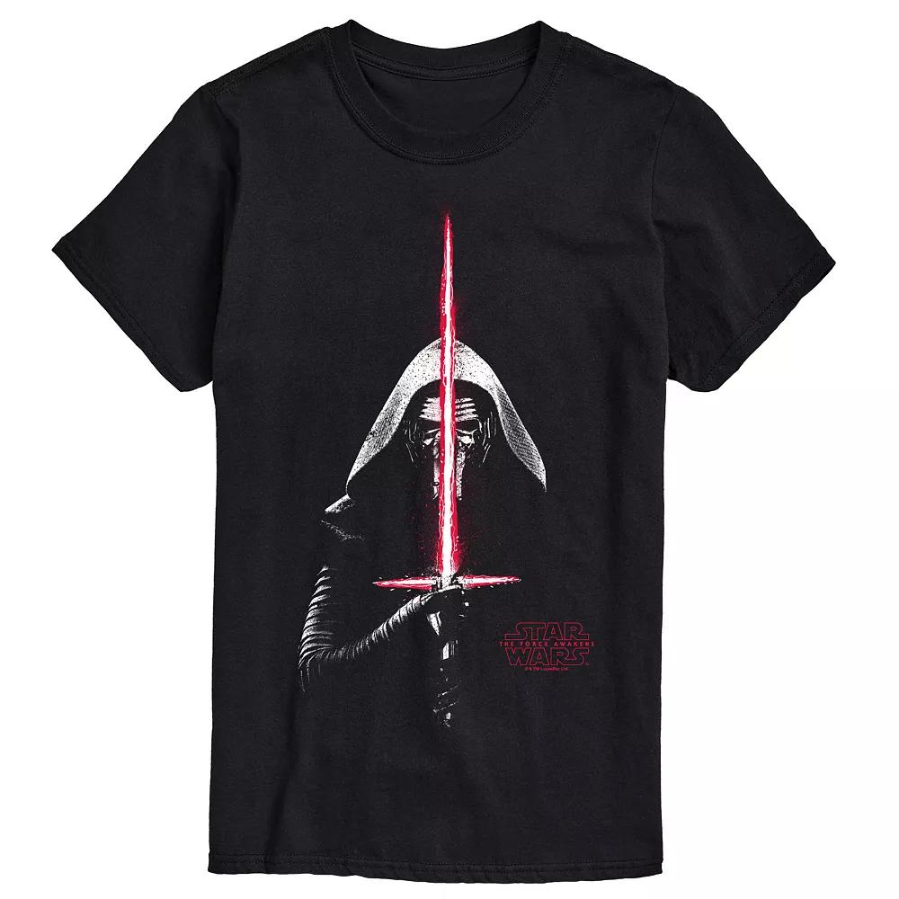 Men's Star Wars Kylo Ren Lightsaber Graphic Tee,  Product Image