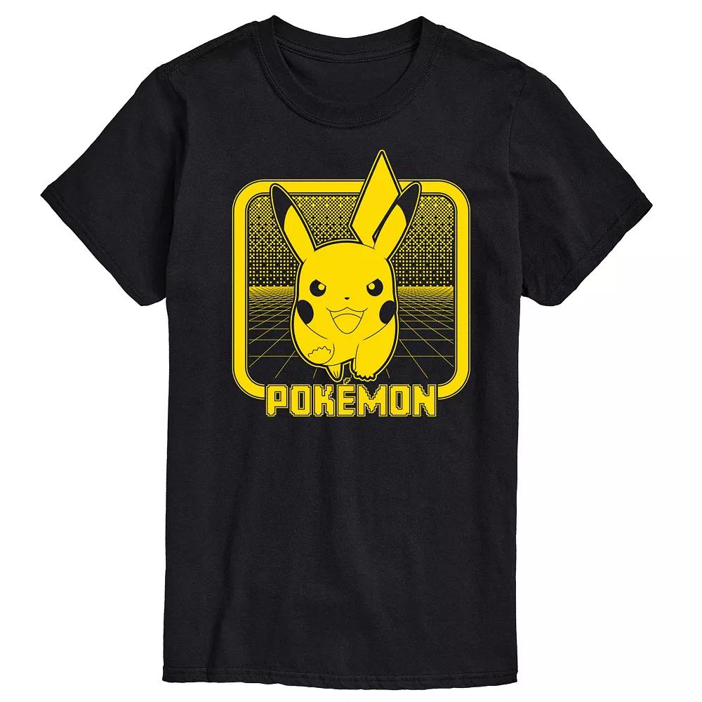Men's Pokemon Retro Pikachu Graphic Tee,  Product Image