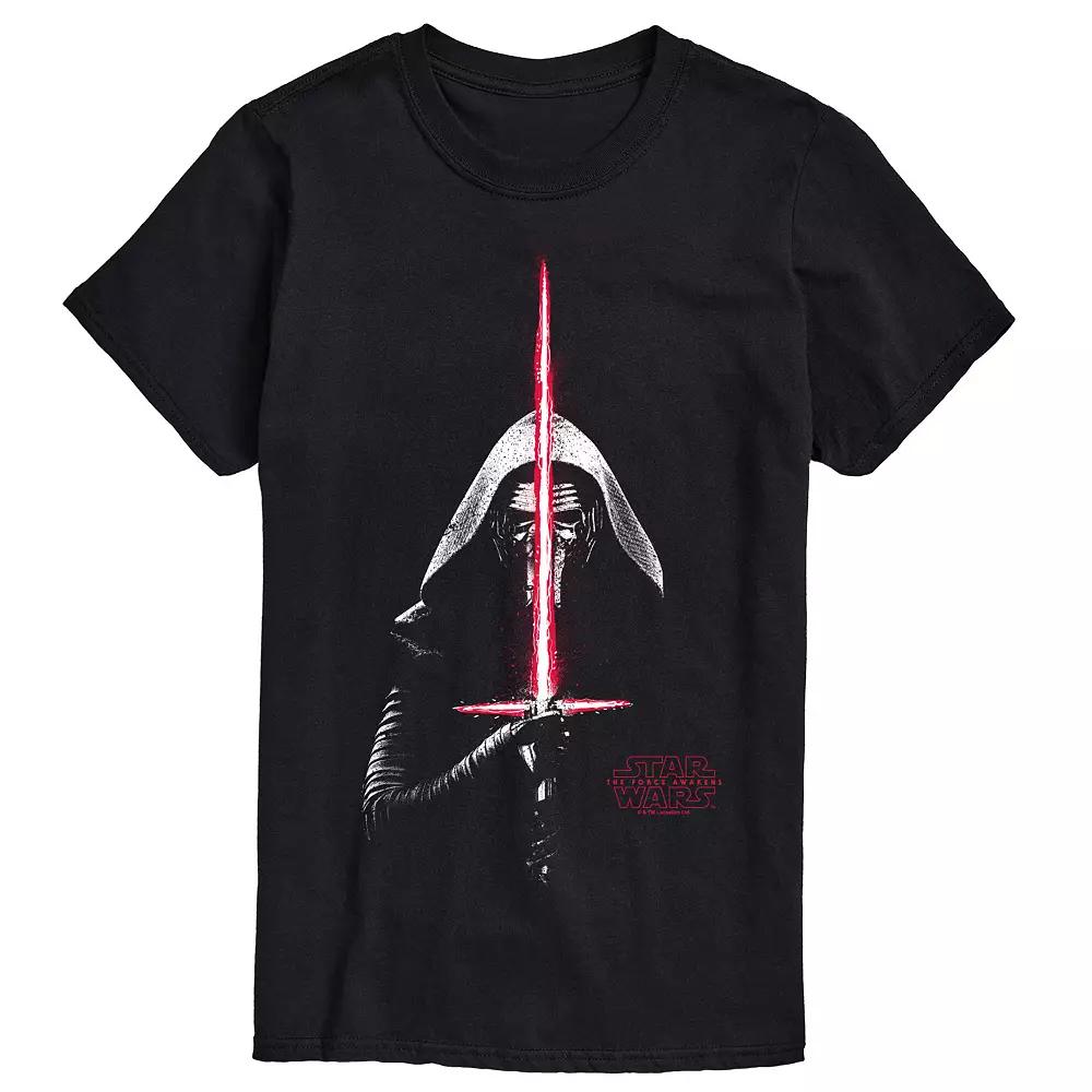 Men's Star Wars Kylo Ren Lightsaber Graphic Tee,  Product Image